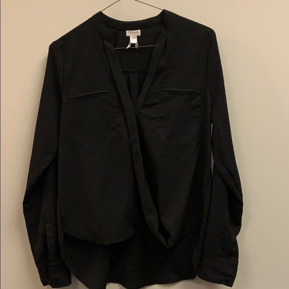 Black long sleeve shirt